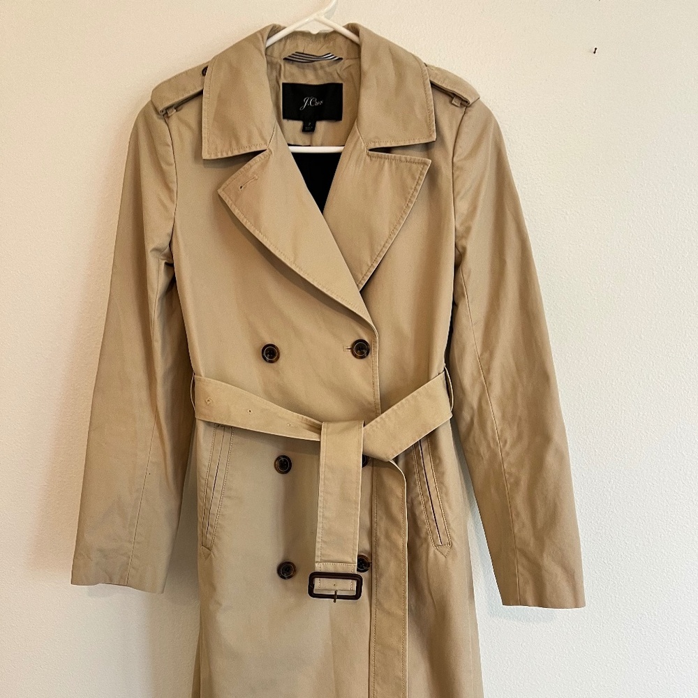 J Crew Trench Coat